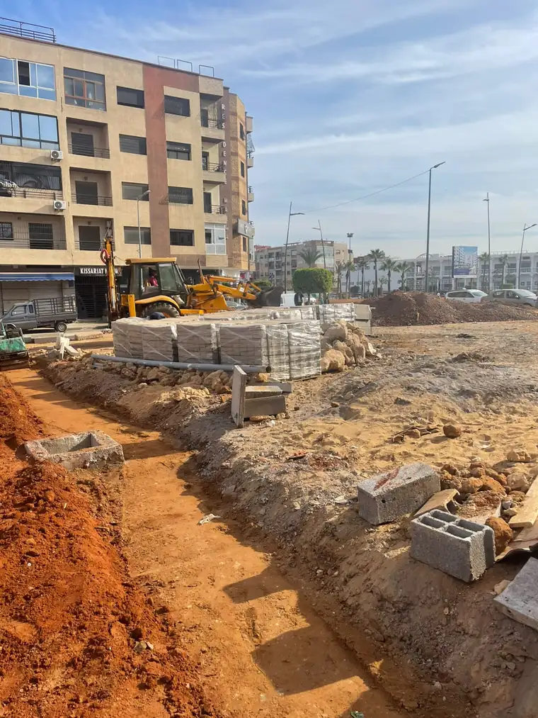 Travaux de voirie et de VRD en milieu urbain